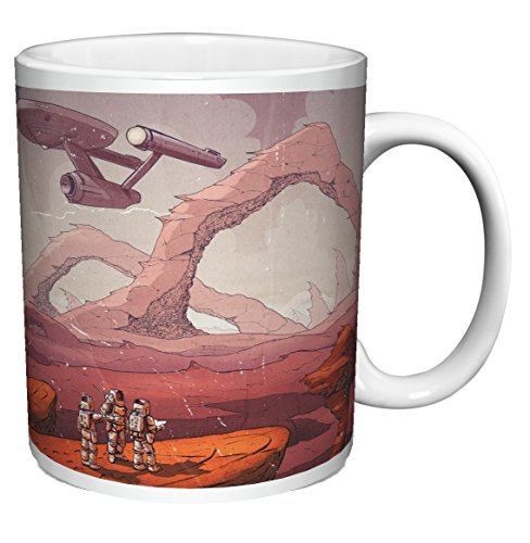 Star Trek Where No Man Has Gone Before (Tim Anderson) Sci-Fi TV Television Show Ceramic Gift Coffee (Tea, Cocoa) 11 Oz. Mug