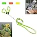 Mokook Adjustable Harness Leash for Parrot African Grey Cockatoo Macaw Ringneck Parakeet Cockatiel and Reptile Lizard Outdoor Walk, Adjustable and Bite Resistant Design, 3.9FT/1.2M
