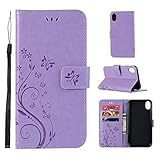 Yesyes for iPhone XS Wallet Case, Classy PU Leather