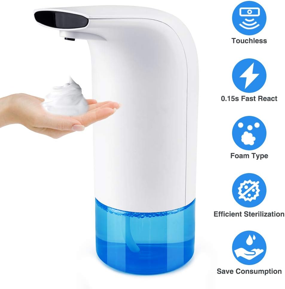 sapone schiumogeno con pompe