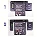 Compact Universal Desktop Travel Charger, Replacement Spare Battery Charger with Additional USB Outlet and LCD Screen for Alcatel One Touch Fierce 2 D7040 7040, Pop C7, Pop Icon A564c Fortress Brand