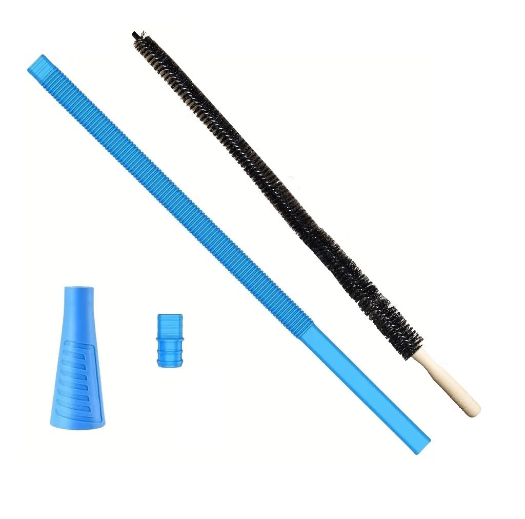 Photo 1 of Clothes Dryer Vent Cleaner Kit with Vacuum Hose Attachment Brush, Lint Remover, Dryer Vent Vacuum Hose (Full Brush)