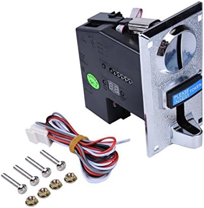 6 Kinds Different Coins Selector Acceptor for Arcade Video Games Vending Machine Part and Coin-Operated Machines Support Multi Signal Output