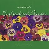 Embroidered Pansies by 
