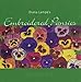 Embroidered Pansies by 