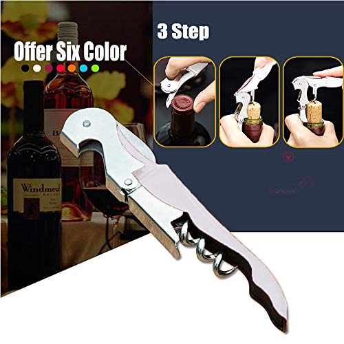 4 Packs Professional Waiter Corkscrew Wine Openers Set,Upgraded With