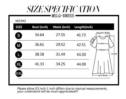 MSLG Floral Lace Wedding Guest Dresses for Woman Gowns Elegant V