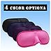 Newest Design Eye Mask VCGEO Contoured Breathable Lightweight Comfortable Black 3D Sleep Mask,Edge Sewing More Durable