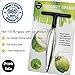 DrunkCoCo Coconut Opener Tool – Deluxe Opening Utensil For Young Coconuts – Easy & Comfortable Grip – Ultra Safe For Your Hands