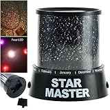 1 Pcs Distinguished Popular Nightlight Star Sky Starry Cosmos Master Projector Color Black