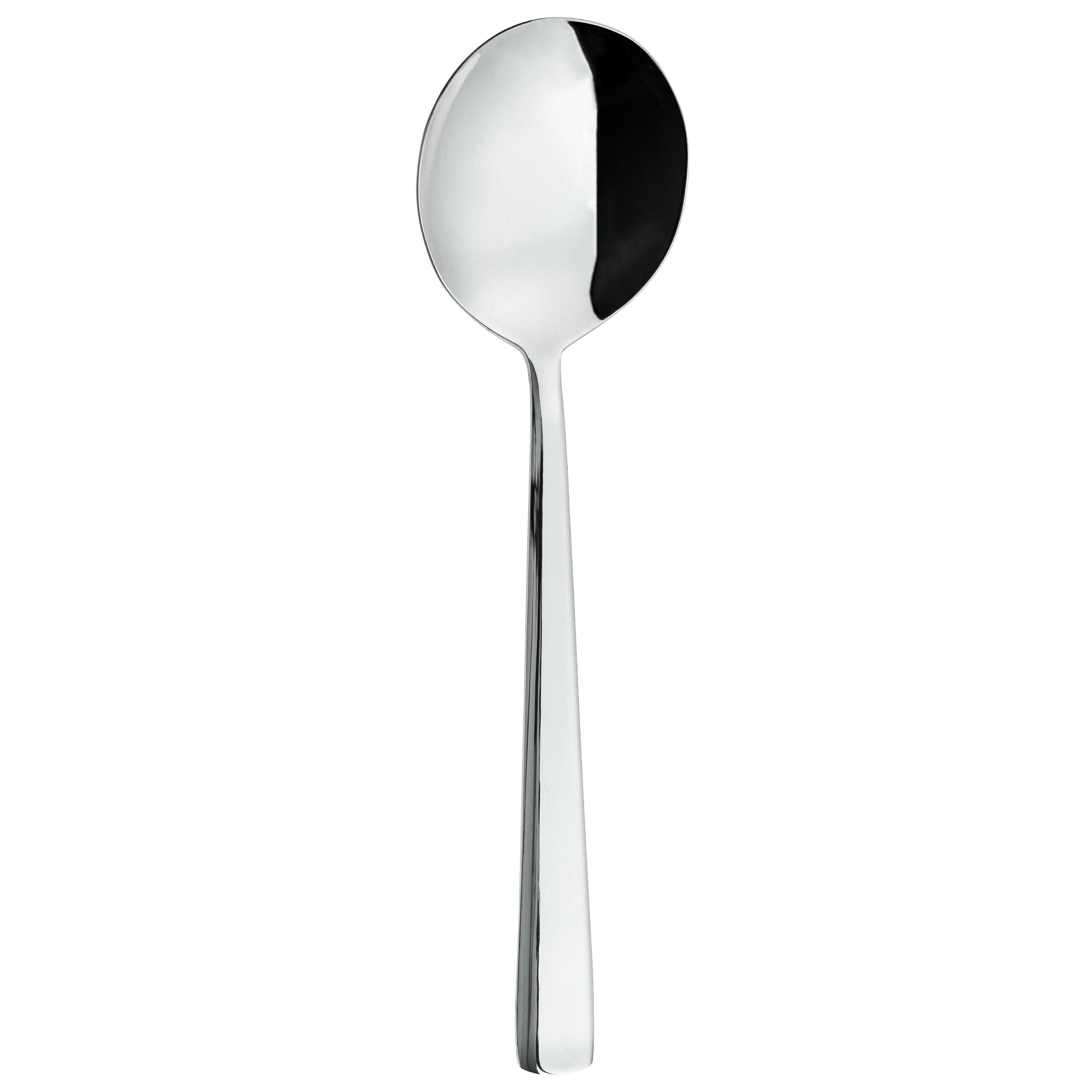 Grunwerg Westminster Soup Spoons, 18/10 Stainless Steel, Set of 12