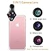 Phone Camera Lens, Stoon 3 in 1 160° Fisheye Lens & 20X Macro Lens & 0.65X Super Wide Angle Lens, Clip-on Cell Phone Lens Kit for iPhone 7/6/ 6s Plus/ 5S/ 4/ 4S, Huawei, Sony, HTC, iPad