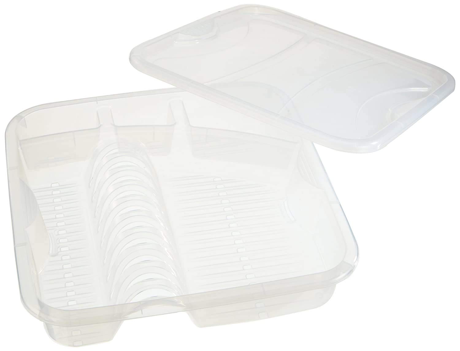 Rotho, Geometric, Dish drainer, Plastic (PP) BPA-free, transparent, 39,5 x 39,5 x 8,0 cm