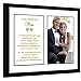 Wedding Thank You Gift for Mother of the Bride or Groom, Poem for Mom in 8x10 Inch Frame, Add Photo