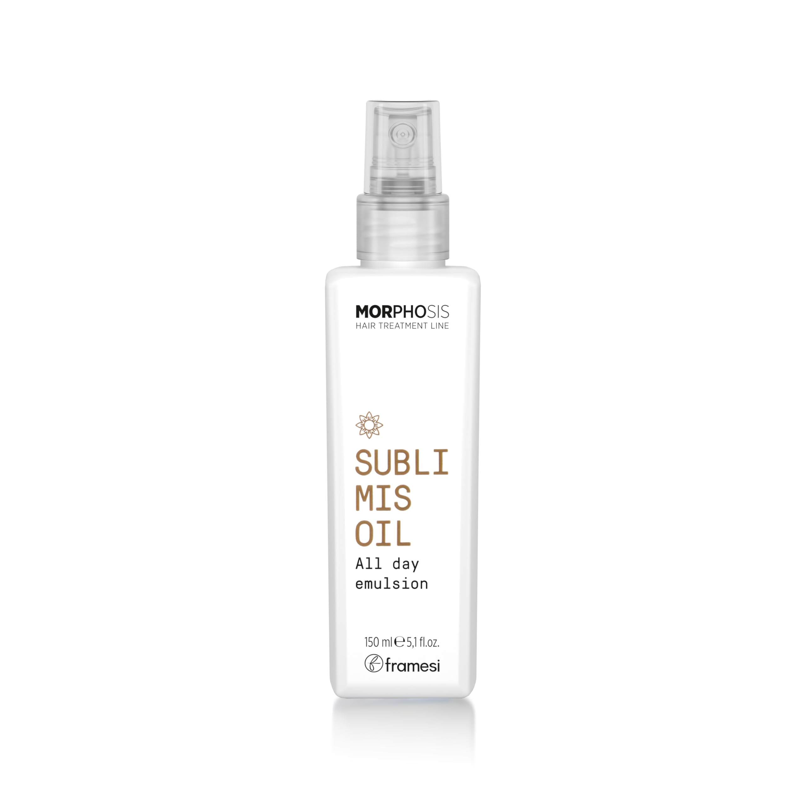 Framesi | New Morphosis Hair Treatment Line | Sublimis Oil All Day Emulsion 150 ml
