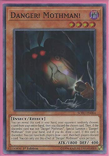 Yu-Gi-Oh! - Danger! Mothman! - SOFU-EN084 - Soul Fusion - 1st Edition - Super Rare