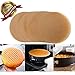 AJSPOW 100PCS Round Unbleached Parchment Paper, Cookie Baking Sheets, 7 inches Premium Brown Parchment Paper Liners, Natural Parchment Paper for Round Cake Pans Circle, Non-Stick Air Fryer Liners