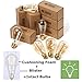 KINGSO Vintage Edison Bulbs 40W Squirrel Cage Filament Incandescent Antique Light Bulb for Home Light Fixtures E27 Base ST64 110V - 6 Pack