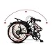 BIKESJN Folding Bike Fully Assembled 20 Inch Bike Portable Shock Absorb Vehicle Male Female Bicycle Bicycle Adult Bicycle Compact Bicyclethumb 4