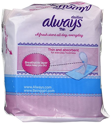 Always Dailies Thin Regular 20 count - 2 pack
