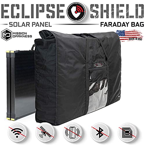 Mission Darkness Eclipse Faraday Bag for Solar Panels & ExtraLarge