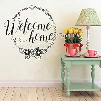 Bienvenido A Casa Pegatinas De Pared Decoracion Para El Hogar Sala