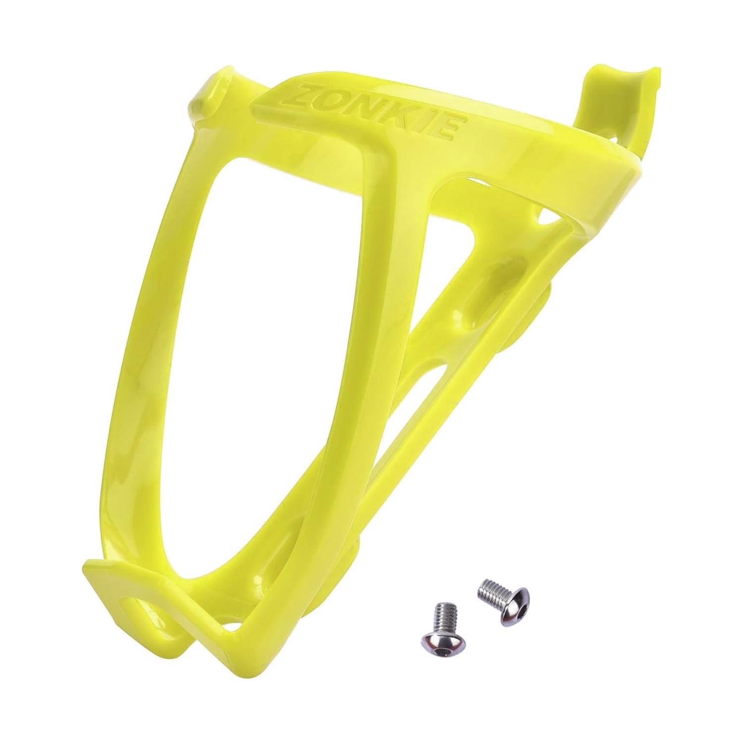 Bicycle Bottle Cages, Plastic Bike Bottle Holder, Road, Mountain Bicycle Bottle Cages (Yellow)