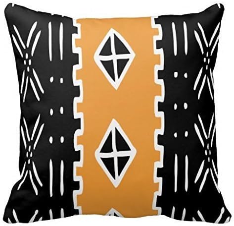 Mud Cloth Throw Pillow Case