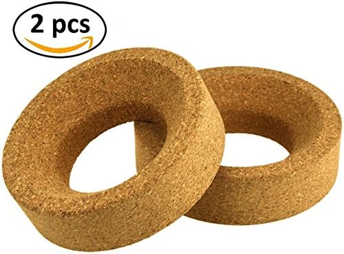 Laboratory Flask Cork Stand Lab Supply Article for 500ml - 1000ml Flask (120×60mm, 2 Pcs)