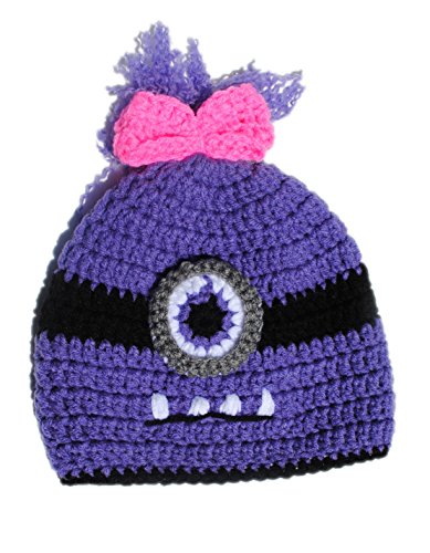 Purple Minion Inspired Beanie Hat 