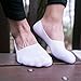 AZB Mens Low Cut No Show Casual Socks Liners Non Slip Size Medium-3 Pairs WZ001