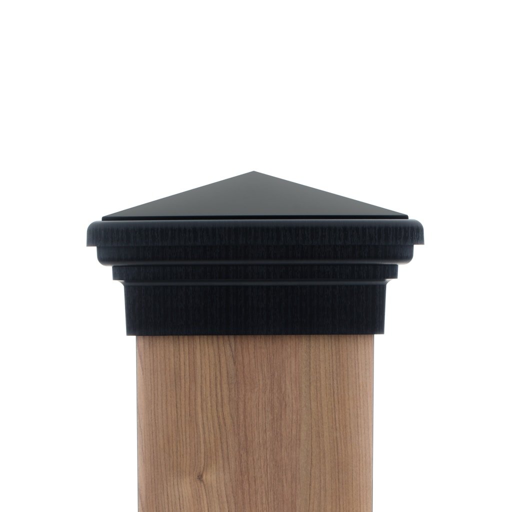 Tools Home Improvement Caps By Atlanta Post Caps 8x8 Post Cap Mailboxes Decks Black New England Pyramid Style Square Top For Outdoor Fences Theamalfiexperience Com