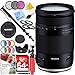 Tamron 18-400mm f/3.5-6.3 Di II VC HLD All-in-One Lens for Canon Mount Bundle with 64GB Memory Card, 72mm Filter Sets, 72mm Filter Kit, Paintshop Pro, Tripod, and Accessories (5 Items) AFB028C-700