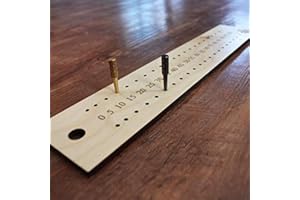 CROKINOLE CANADA 2 Player Crokinole Point Tracker/Scoreboard