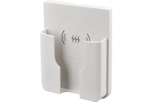 QI Universal Flush Wall Mount Wireless Charger,15W Fast Charging Stand for Phones,AC 110–220V Easy DIY Install Compatible wit