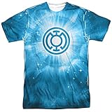 Energy -- Blue Lantern All-Over Front Print Sports Fabric T-Shirt