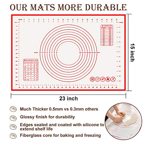 37PCS Silicone Baking Set Nonstick Bakeware Baking Sheet Pastry Kneading Macaron Mat, Donuts Cupcake Loaf Pan Chocolate Muffin Pan Bake Spatulas Brush BPA Free Oven- Microwave- Dishwasher Safe