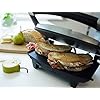 Breville Sandwich/Panini Press & Toastie Maker | 4-Slice | Non-stick-coated aluminium plates | Stainless Steel [VST026]