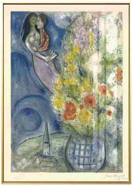 Amazon Jwjgマークシャガールヴィンテージキャンバスプリント絵画インテリア壁掛け北欧のポスターとプリント抽象的なキャンバス壁アートパネル画像リビングルームモダンな家の装飾40 60cmフレームレス Fb Oq 1441 ウォールステッカー オンライン通販