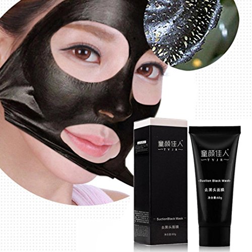 Blackhead Mask, RIUDA Blackhead Remover Mask Deep Cleansing Purifying Peel Off Blackhead Absorbing Pores Stubborn Dirt