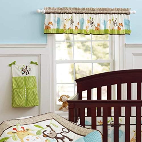 jungle cot bedding and curtains