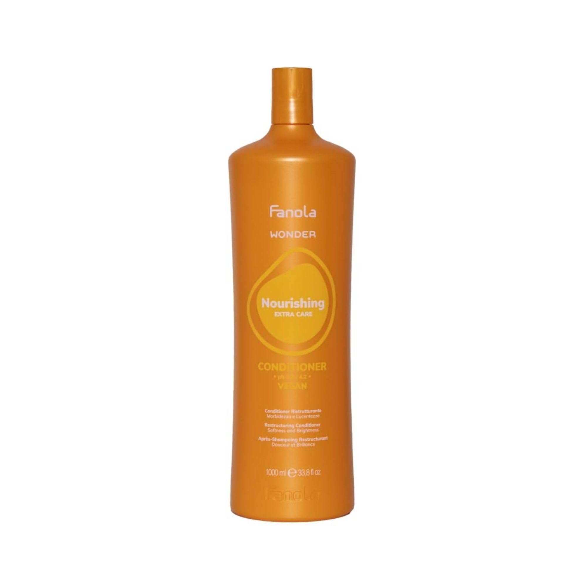 FANOLA WONDER NOURISHING RESTRUCTURING CONDITIONER SOFTNESS AND BRIGHTNESS 1000 ML Hair product
