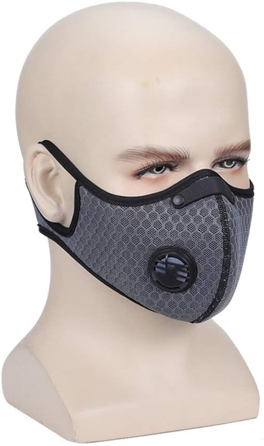 Safety Masks ， Sports Cycling Masks Cycling Running Training Oxygen Barrier Masks Masks Endurance Exercise Masks,Black