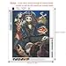KISSBUTY 5D Full Drill Diamond Painting Kit, DIY Diamond Rhinestone Painting Kits for Adults and Beginner Diamond Arts Craft Home Decor, 15.8 X 11.8 Inch (Jack Halloween King Diamond Painting)