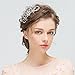 ANBALA Pack of 2 Bridal Wedding Hair Comb, Crystal Rhinestones Pearls Women Wedding Hair Comb with 20 Pcs Crystal Hair Pins Clips Headpiece for Brides