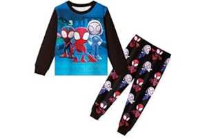 YGHEART Toddler Boys Shirt Set Toy Clothes Two Piece Kids Tee Top And Pant Long Sleeve Hero T-Shirt Cute