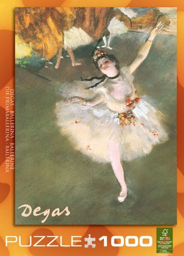 EuroGraphics Ballerina by Degas 1000 Piece Puzzle