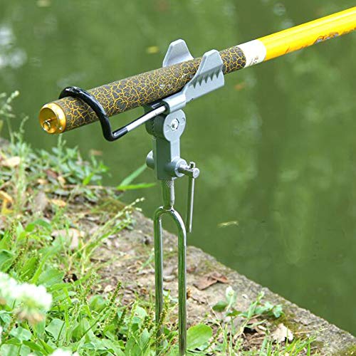 2 Pack Fishing Rod Holders Flooring for Bank Fishing Flooring Enhance