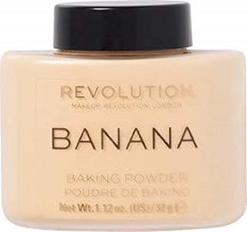 Makeup Revolution Luxury Banana Powder, Yellow, 42 g