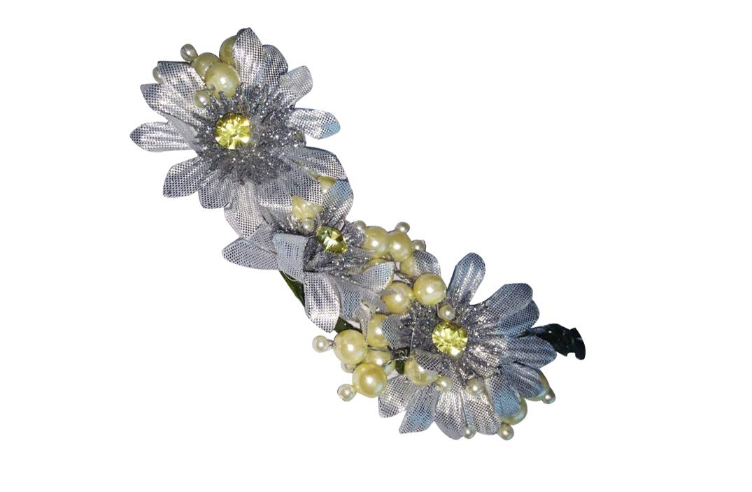 Buy Pelo Flower Hair Accessories For Girls And Women Bun